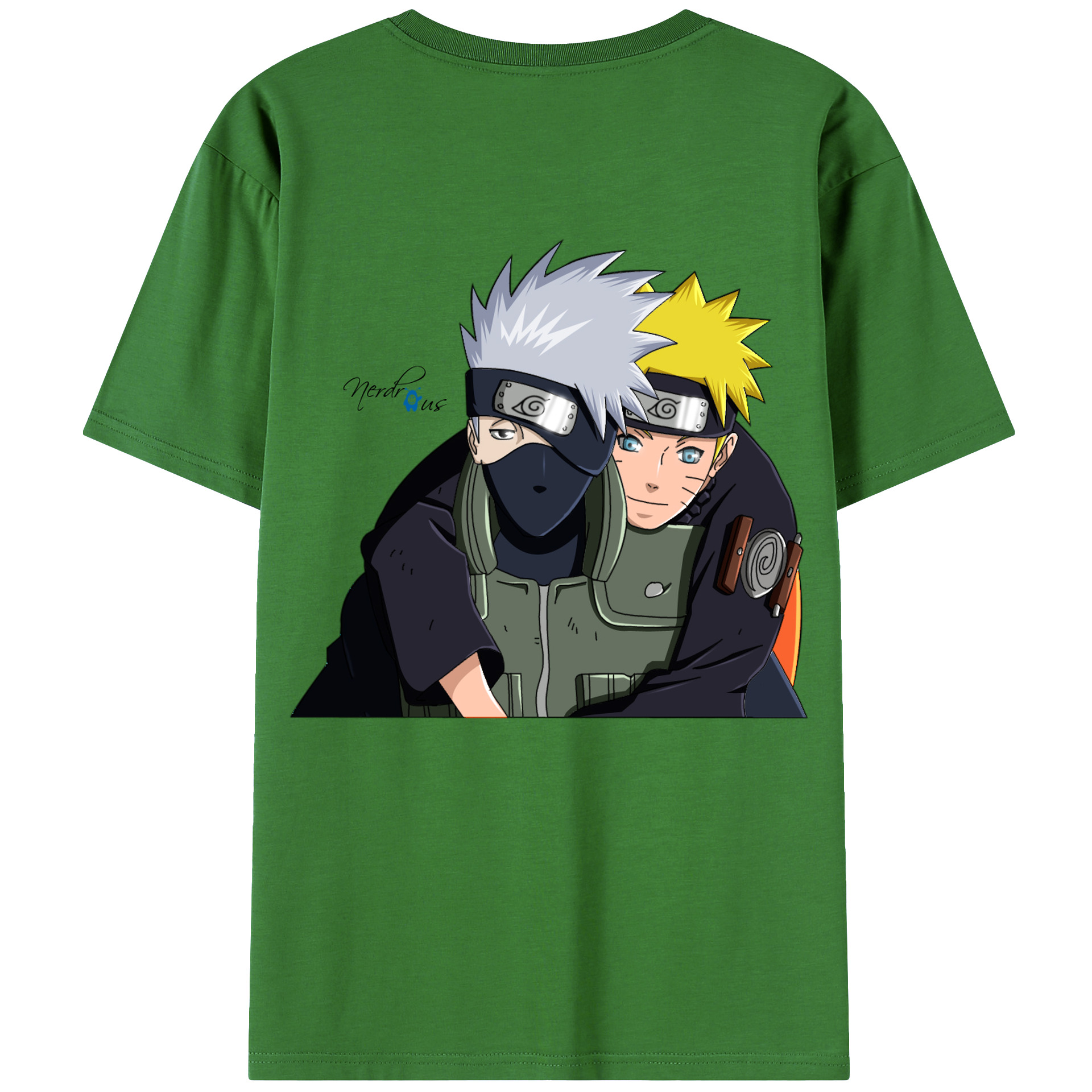 （画像用） NARUTO -ナルト- はたけ カカシ Hatake Kakashi レディース半袖Tシャツ(バックプリント)